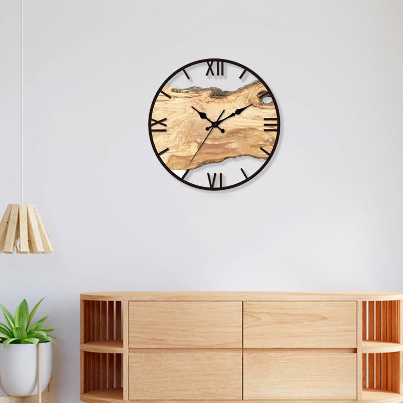 WoodClock | Horloge Murale en Acrylique Unique